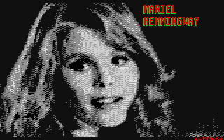 Portraits and Cartoons atari screenshot