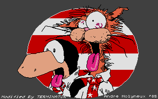 Portraits and Cartoons atari screenshot
