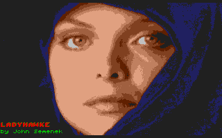 Portraits and Cartoons atari screenshot