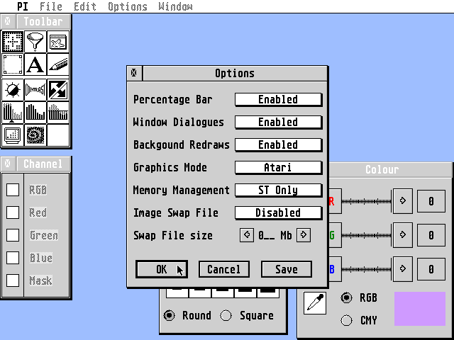 Positive Image atari screenshot