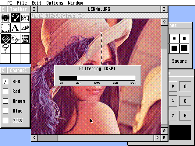 Positive Image atari screenshot