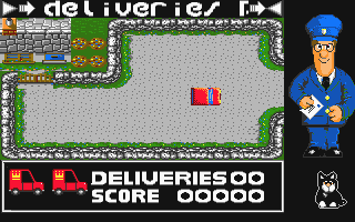 Postman Pat atari screenshot