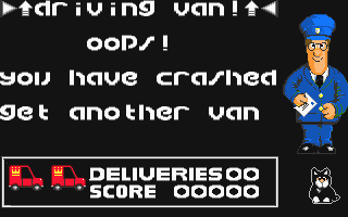 Postman Pat atari screenshot