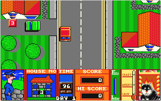 Postman Pat III atari screenshot