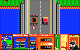Postman Pat III atari screenshot