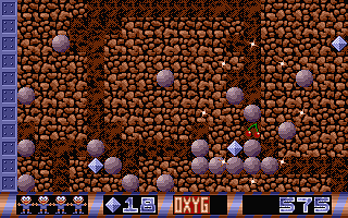 Pothole II atari screenshot