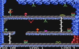 Pothole Pete atari screenshot