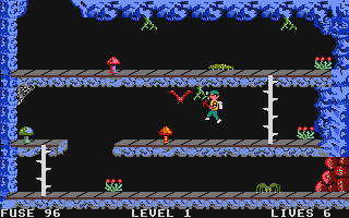 Pothole Pete atari screenshot