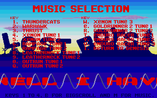 Power Demo atari screenshot