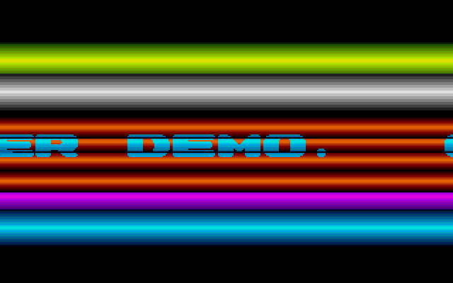 Power Demo atari screenshot