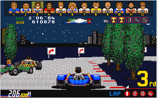 Power Drift atari screenshot