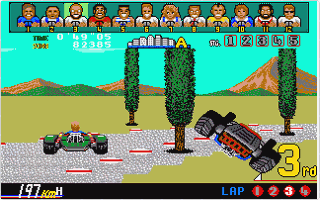 Power Drift atari screenshot