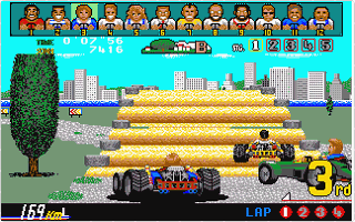 Power Drift atari screenshot