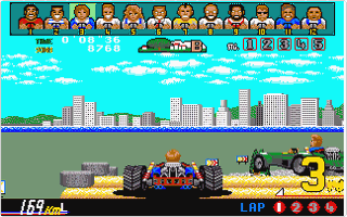 Power Drift atari screenshot