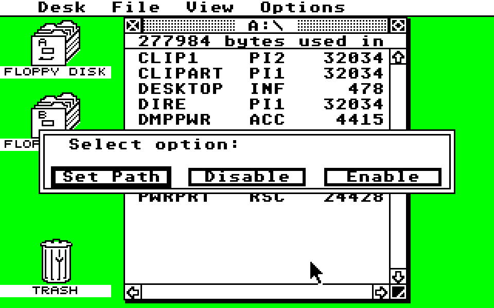 Power Print atari screenshot