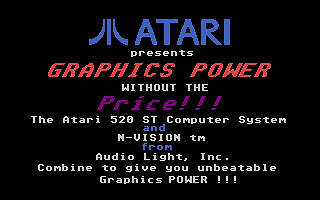 Power Without the Price atari screenshot