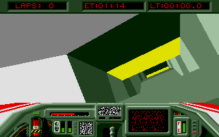 Powerdrome atari screenshot