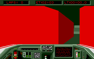 Powerdrome atari screenshot