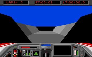 Powerdrome atari screenshot