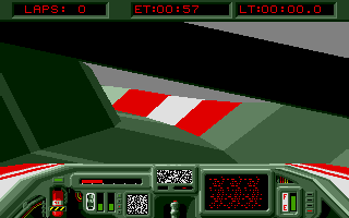 Powerdrome atari screenshot