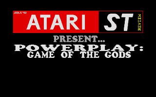 Powerplay - The Game of the Gods — screenshot 1
