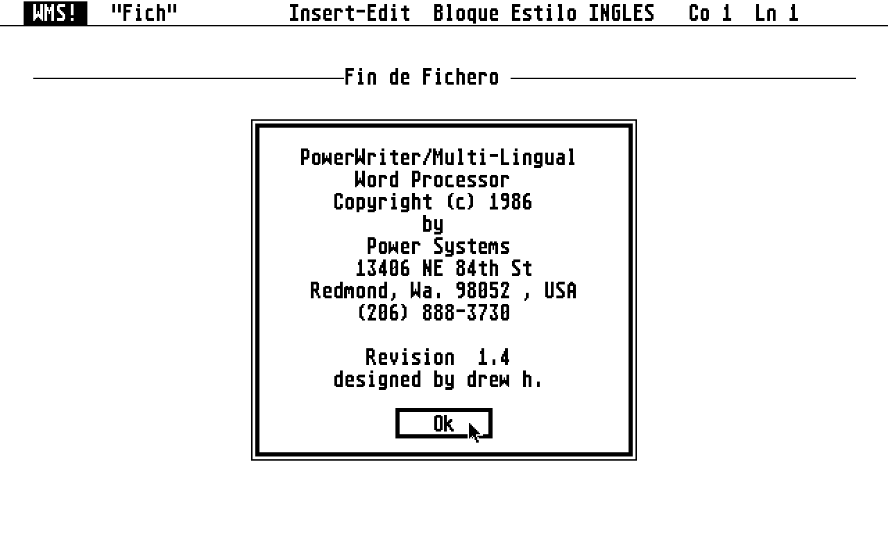 PowerWriter/Multi-Lingual — screenshot 1