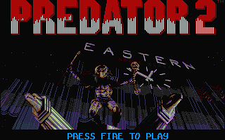 Predator II atari screenshot