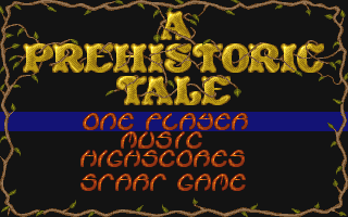 Prehistoric Tale (A) atari screenshot