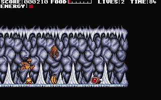 Prehistorik atari screenshot