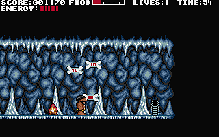 Prehistorik atari screenshot