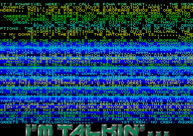 Prelude Demo (The) atari screenshot
