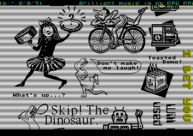 Prelude Demo (The) atari screenshot