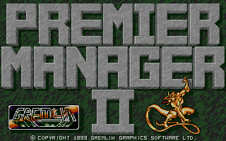 Premier Manager II — screenshot 1