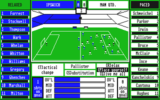 Premier Soccer atari screenshot