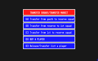 Premier Soccer atari screenshot
