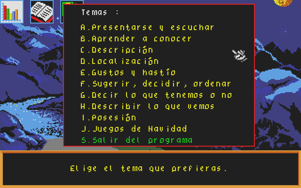Primeros Pasos en Ingles atari screenshot