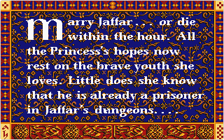 Prince of Persia atari screenshot