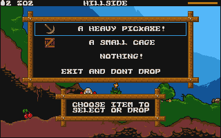 Prince of the Yolkfolk atari screenshot