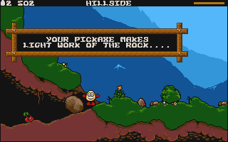 Prince of the Yolkfolk atari screenshot