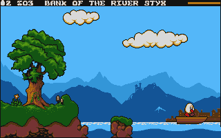 Prince of the Yolkfolk atari screenshot