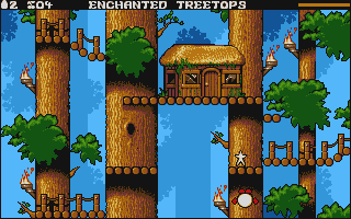 Prince of the Yolkfolk atari screenshot