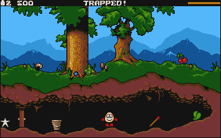 Prince of the Yolkfolk atari screenshot