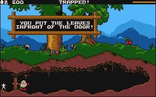 Prince of the Yolkfolk atari screenshot