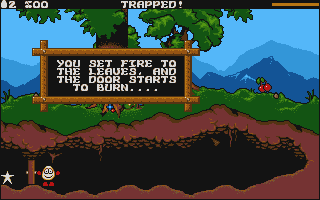 Prince of the Yolkfolk atari screenshot