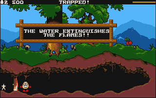 Prince of the Yolkfolk atari screenshot