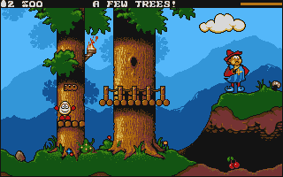 Prince of the Yolkfolk atari screenshot