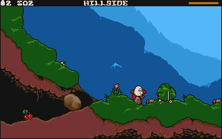 Prince of the Yolkfolk atari screenshot