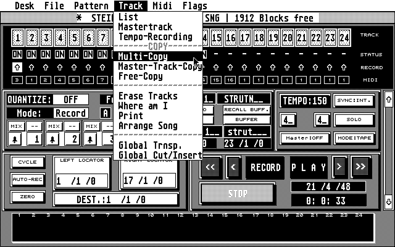Pro 24 III atari screenshot