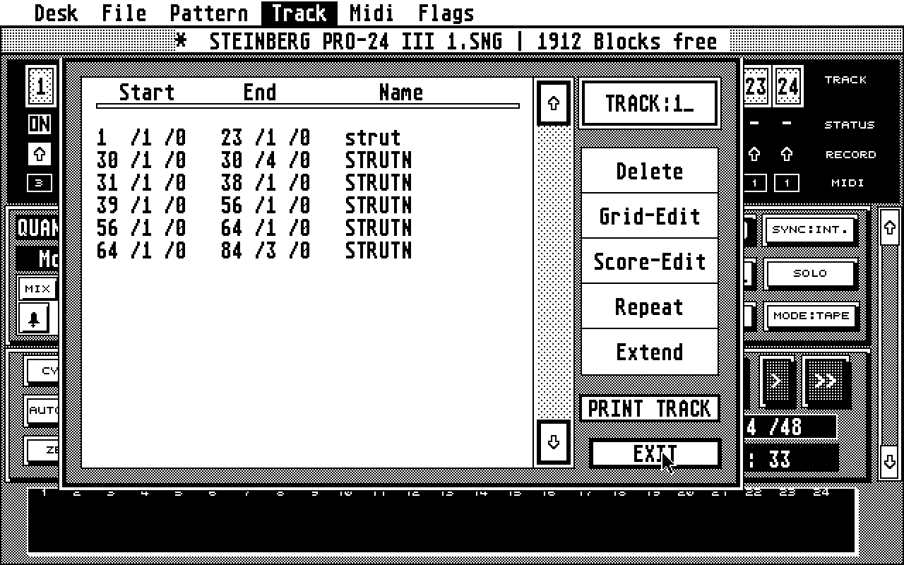Pro 24 III atari screenshot
