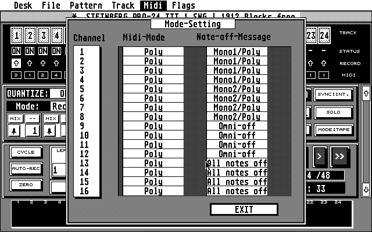 Pro 24 III atari screenshot